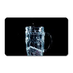 Glass Water Liquid Background Magnet (rectangular) by BangZart