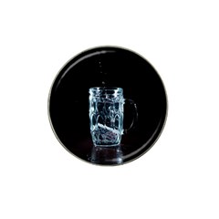 Glass Water Liquid Background Hat Clip Ball Marker by BangZart