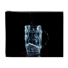 Glass Water Liquid Background Cosmetic Bag (xl) by BangZart