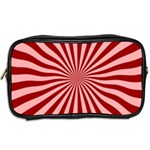 Sun Background Optics Channel Red Toiletries Bags 2-Side Back