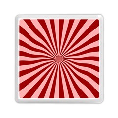 Sun Background Optics Channel Red Memory Card Reader (square)  by BangZart