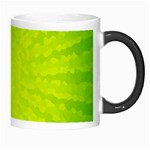 Radial Green Crystals Crystallize Morph Mugs Right