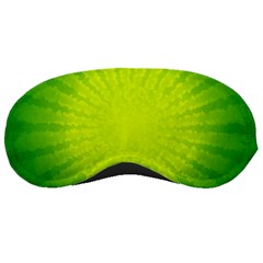 Radial Green Crystals Crystallize Sleeping Masks by BangZart