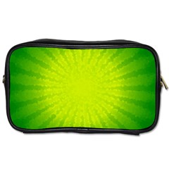 Radial Green Crystals Crystallize Toiletries Bags by BangZart