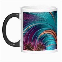 Feather Fractal Artistic Design Morph Mugs