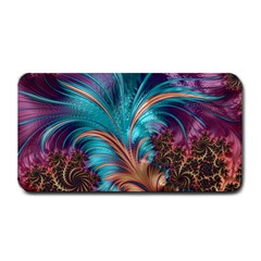 Feather Fractal Artistic Design Medium Bar Mats by BangZart