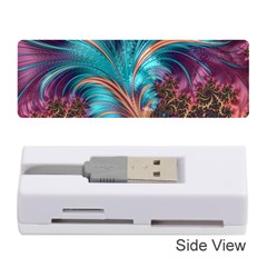 Feather Fractal Artistic Design Memory Card Reader (stick)  by BangZart