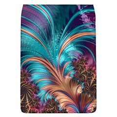 Feather Fractal Artistic Design Flap Covers (l)  by BangZart