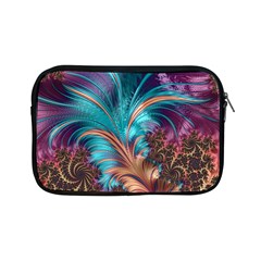 Feather Fractal Artistic Design Apple Ipad Mini Zipper Cases by BangZart