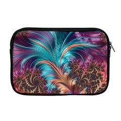 Feather Fractal Artistic Design Apple Macbook Pro 17  Zipper Case by BangZart