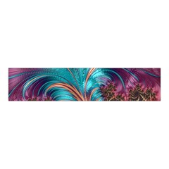 Feather Fractal Artistic Design Velvet Scrunchie by BangZart