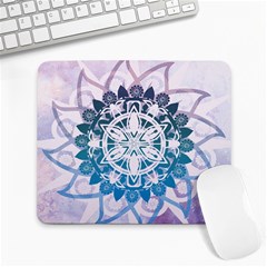 Mandalas Symmetry Meditation Round Large Mousepads by BangZart