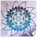 Mandalas Symmetry Meditation Round Canvas 12  x 12   11.4 x11.56  Canvas - 1