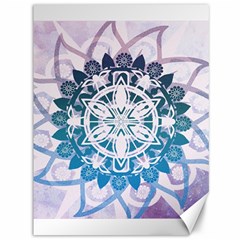 Mandalas Symmetry Meditation Round Canvas 36  X 48   by BangZart