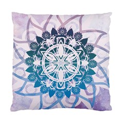 Mandalas Symmetry Meditation Round Standard Cushion Case (one Side) by BangZart