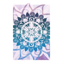 Mandalas Symmetry Meditation Round Shower Curtain 48  X 72  (small)  by BangZart