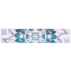 Mandalas Symmetry Meditation Round Flano Scarf (small) by BangZart