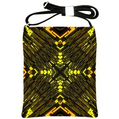 Abstract Glow Kaleidoscopic Light Shoulder Sling Bags by BangZart