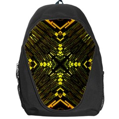 Abstract Glow Kaleidoscopic Light Backpack Bag by BangZart