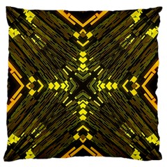 Abstract Glow Kaleidoscopic Light Standard Flano Cushion Case (one Side) by BangZart