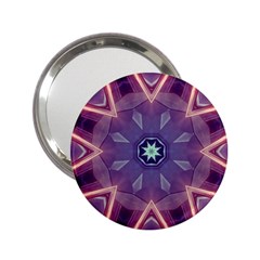 Abstract Glow Kaleidoscopic Light 2 25  Handbag Mirrors by BangZart