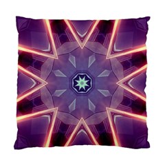 Abstract Glow Kaleidoscopic Light Standard Cushion Case (one Side) by BangZart