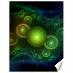 Retrotacular Rainbow Dots In A Fractal Microscope Canvas 18  X 24   by jayaprime