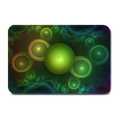 Retrotacular Rainbow Dots In A Fractal Microscope Plate Mats by jayaprime