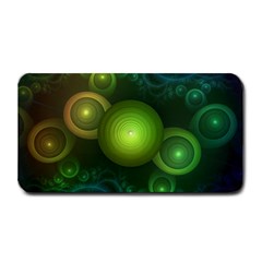 Retrotacular Rainbow Dots In A Fractal Microscope Medium Bar Mats by jayaprime