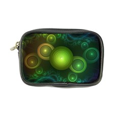 Retrotacular Rainbow Dots In A Fractal Microscope Coin Purse by jayaprime