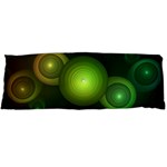 Retrotacular Rainbow Dots in a Fractal Microscope Body Pillow Case (Dakimakura) Body Pillow Case