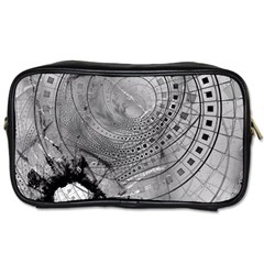 Fragmented Fractal Memories And Gunpowder Glass Toiletries Bags 2-side by jayaprime