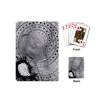 Fragmented Fractal Memories and Gunpowder Glass Playing Cards (Mini)  Back