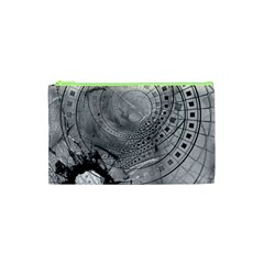 Fragmented Fractal Memories And Gunpowder Glass Cosmetic Bag (xs) by jayaprime