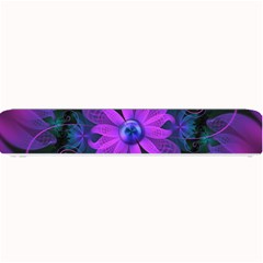 Beautiful Ultraviolet Lilac Orchid Fractal Flowers Small Bar Mats by jayaprime