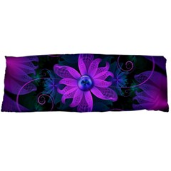 Beautiful Ultraviolet Lilac Orchid Fractal Flowers Body Pillow Case Dakimakura (two Sides) by jayaprime