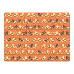 Birds Pattern Double Sided Flano Blanket (mini)  by linceazul