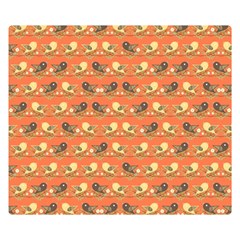 Birds Pattern Double Sided Flano Blanket (small)  by linceazul