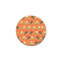 Birds Pattern Golf Ball Marker (4 Pack) by linceazul