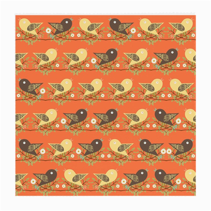 Birds Pattern Medium Glasses Cloth (2-Side)