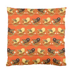 Birds Pattern Standard Cushion Case (one Side) by linceazul