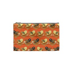 Birds Pattern Cosmetic Bag (small)  by linceazul