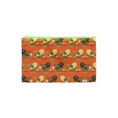 Birds Pattern Cosmetic Bag (xs) by linceazul