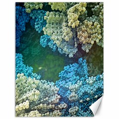 Fractal Formula Abstract Backdrop Canvas 12  X 16   by BangZart