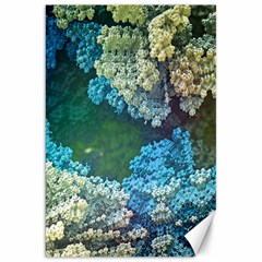 Fractal Formula Abstract Backdrop Canvas 20  X 30   by BangZart