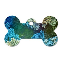 Fractal Formula Abstract Backdrop Dog Tag Bone (two Sides) by BangZart