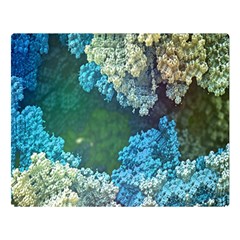 Fractal Formula Abstract Backdrop Double Sided Flano Blanket (large)  by BangZart