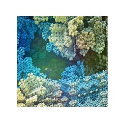 Fractal Formula Abstract Backdrop Small Satin Scarf (square) by BangZart