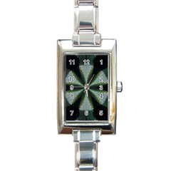 Lines Abstract Background Rectangle Italian Charm Watch by BangZart