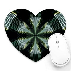 Lines Abstract Background Heart Mousepads by BangZart